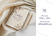 Spiral Notebook Mockup, Planner Mock, a Mockup by Mie Mockup Studio (Thumbnail 2 of 7)