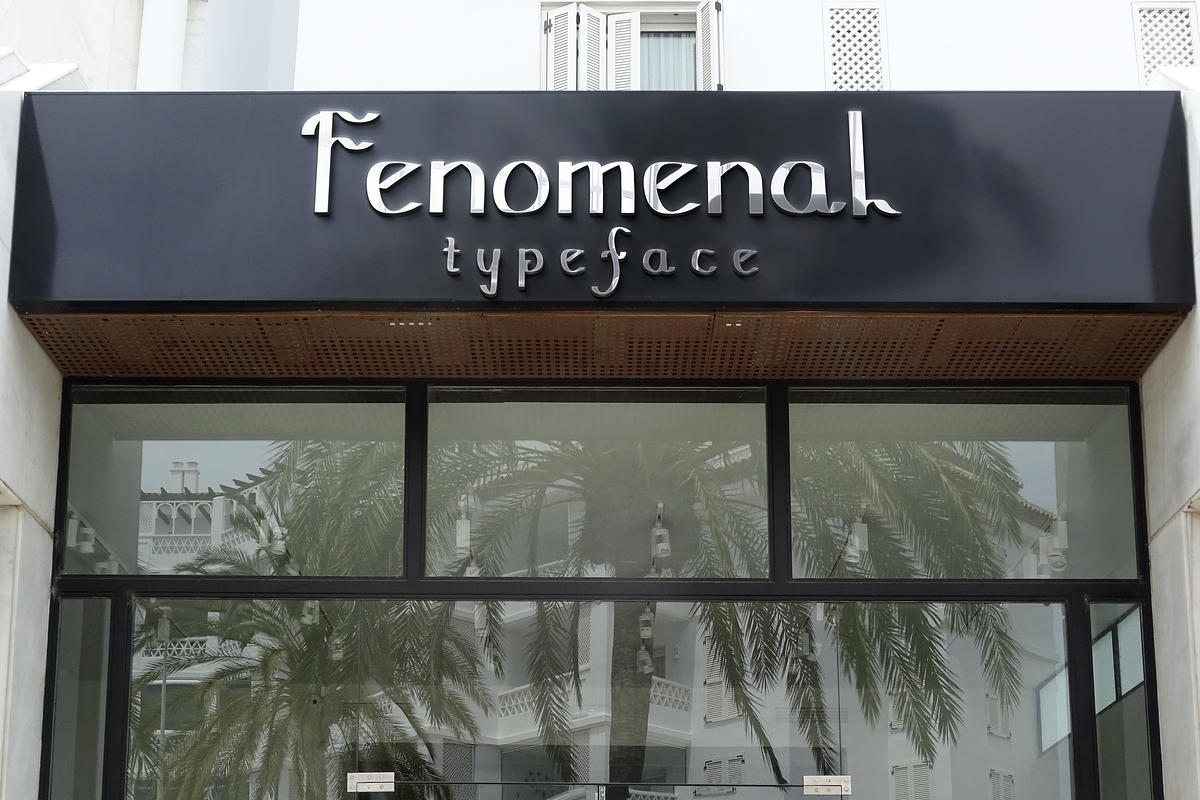 Modern Sans Serif Typeface Font, a Sans Serif Font by jastudio123 (Photo 3 of 8)
