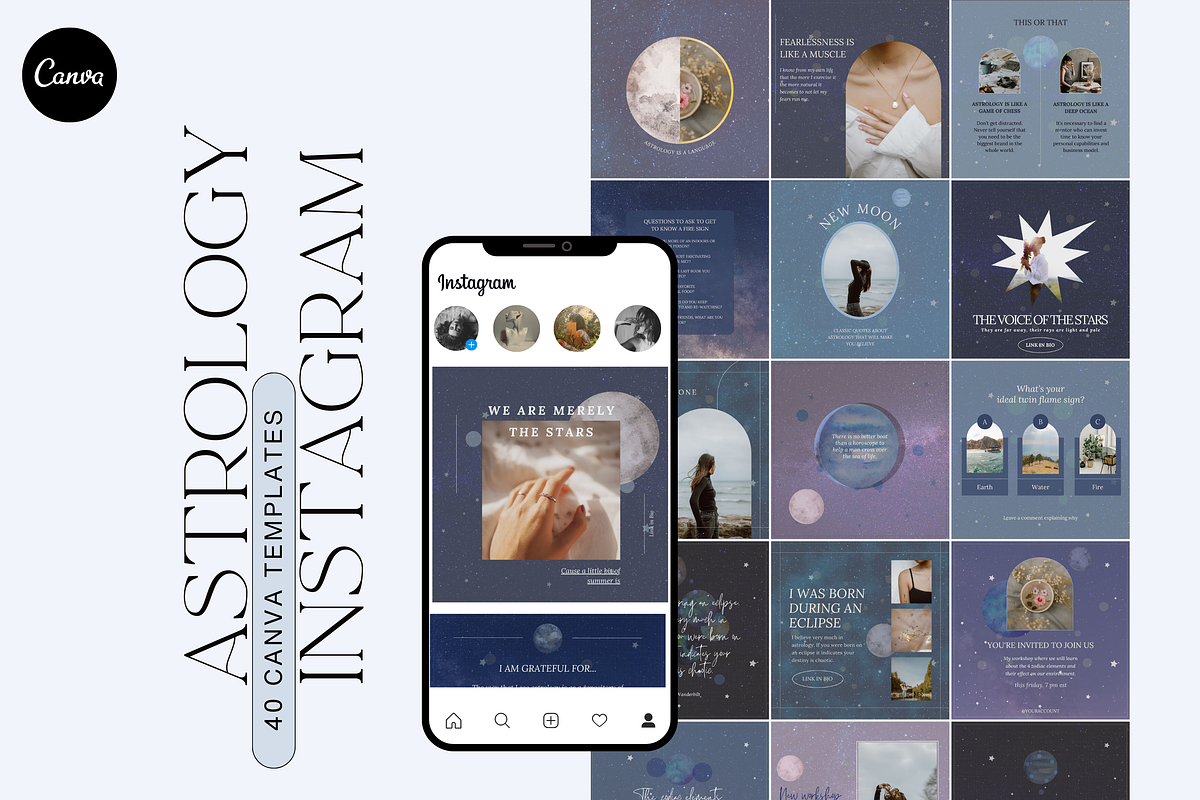 Astrology Instagram Post Template, a Social Media Template by Story Native (Photo 2 of 9)
