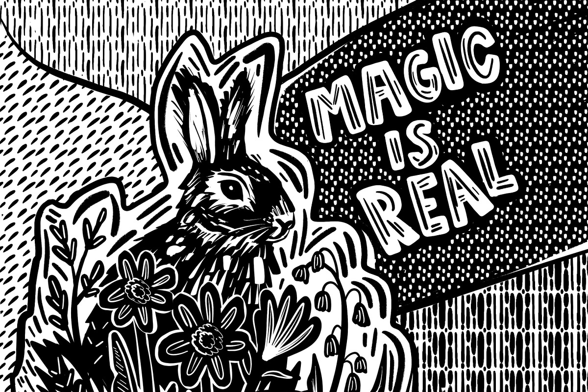 105+ Procreate linocut brushes, a Brush Add-On by laura.design (Photo 6 of 9)