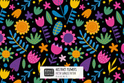 Abstract Flowers Seamless Pattern, a Background Graphic by Irina Ostapenko (Thumbnail 1 of 5)