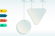Set of paper tag icons., an Illustration by julia_musdotter (Thumbnail 2 of 5)