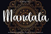Mandala, a Handwritten Font by InermediaSTUDIO (Thumbnail 1 of 8)