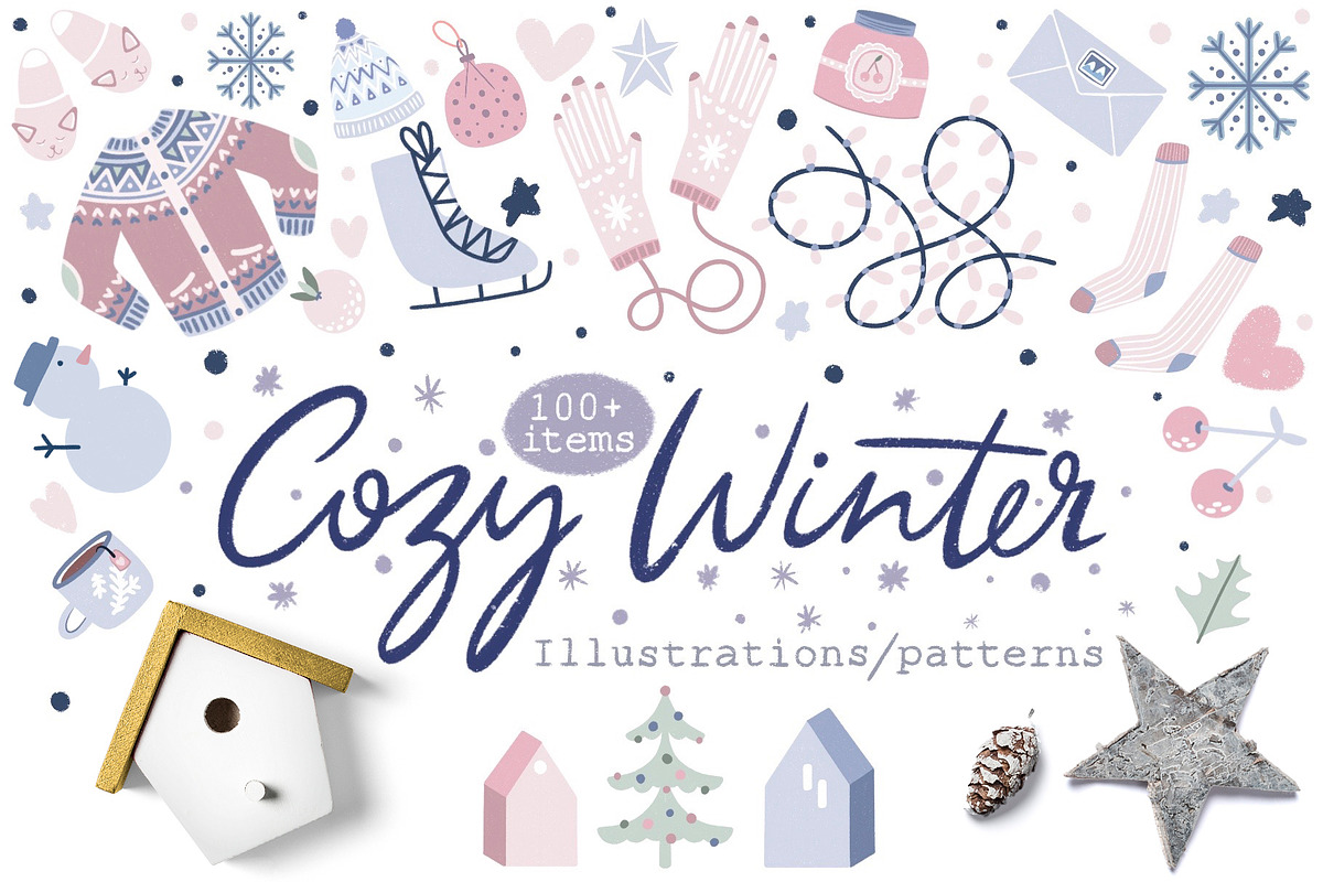 Cozy Winter, a Decorative Illustration by Alina Sh (Photo 1 of 7)