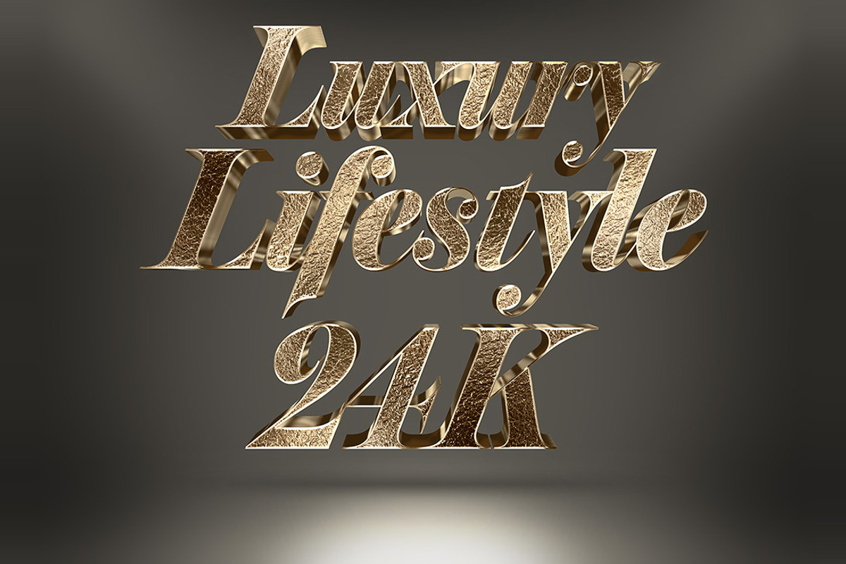 3D Gold Text Effects Vol.2 preview 3