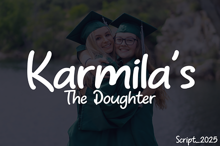 Karmila's The Doughter - Font Beauty