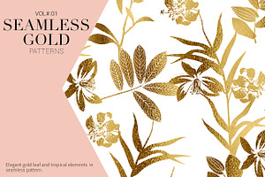 Exquisite Gold Patterns! Vol .01