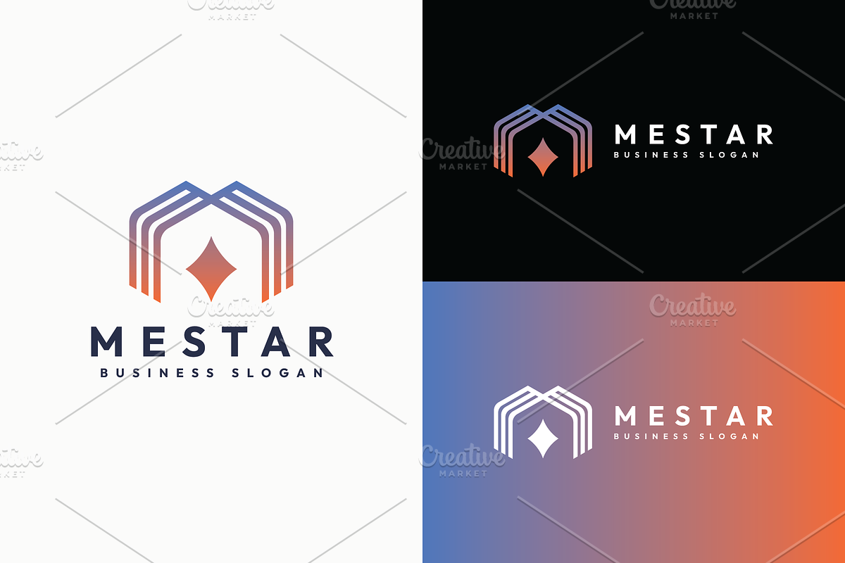 Modern Home & Real Estate Logo