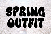 Spring Outfit, a Script Font by FreshTypeINK (Thumbnail 1 of 8)