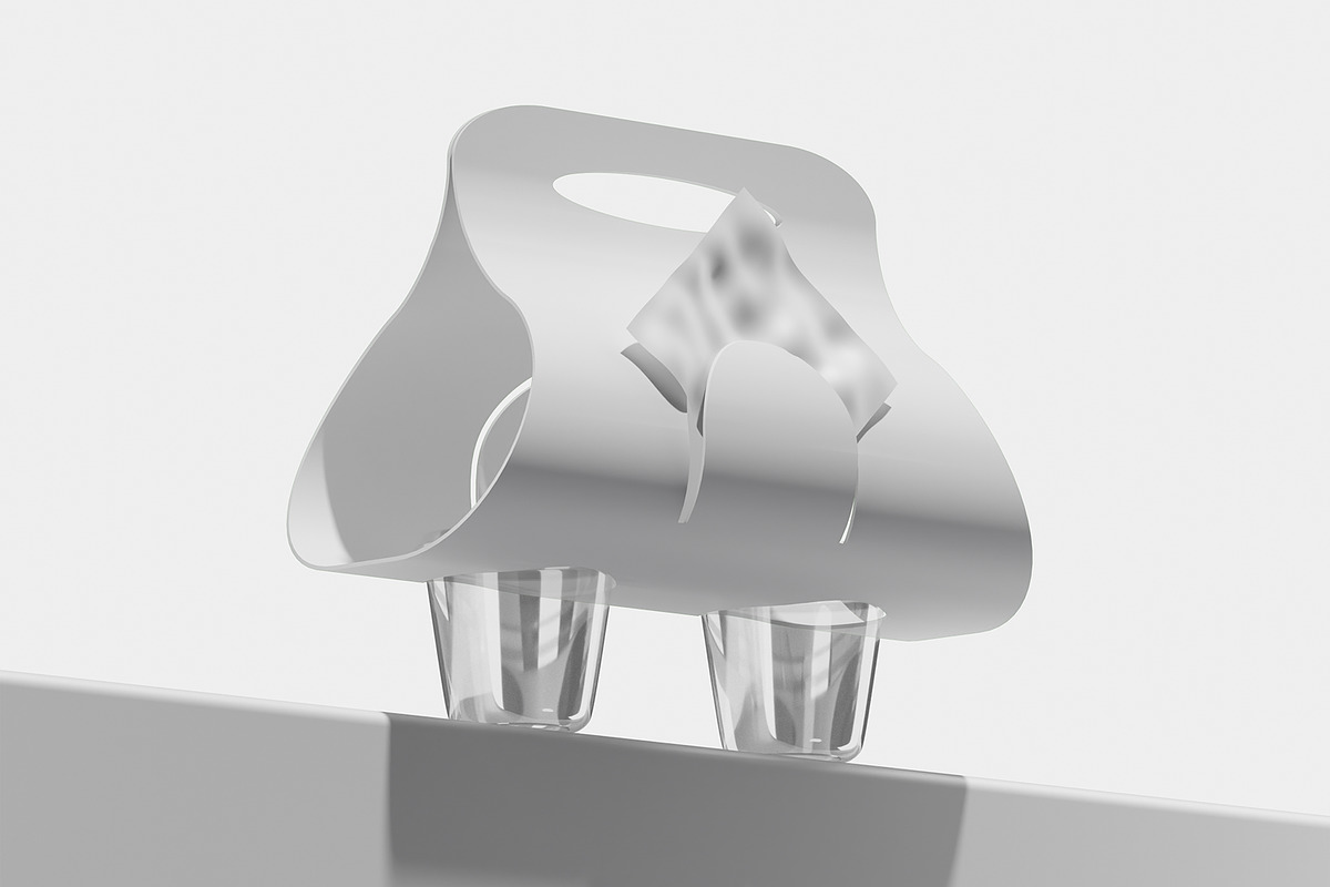 Cup Holder Mockup, a Cups & Container Mockup by Unerispace (Photo 3 of 5)