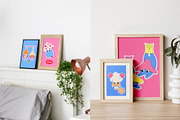 Shroomy Zodiac - vector stickers, an Illustration by marmarina (Thumbnail 7 of 11)