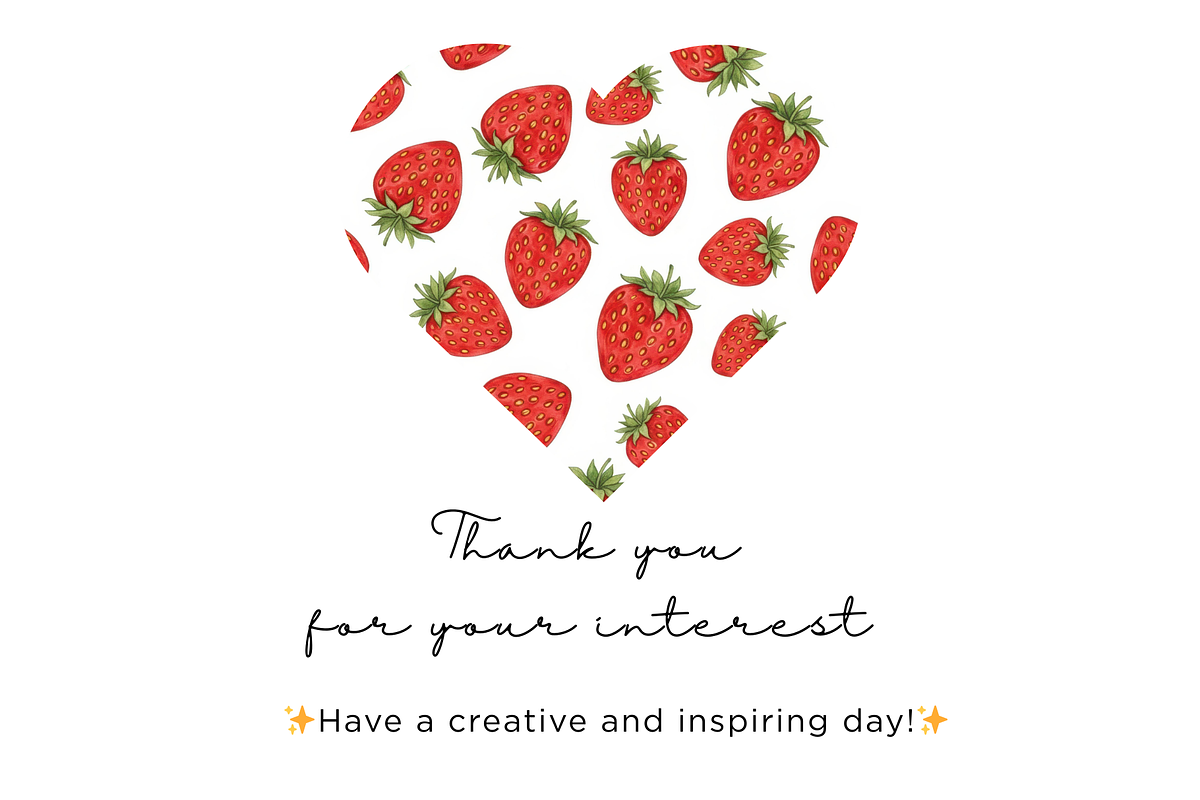 Strawberry Fields Seamless Papers, an Illustration by Mashimara (Photo 4 of 4)