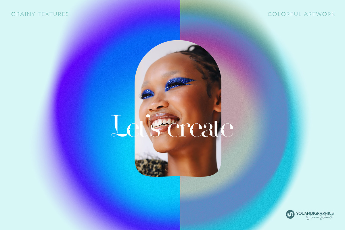 Gradient Orbits - Abstract Elements, a Background Graphic by Youandigraphics (Photo 9 of 13)