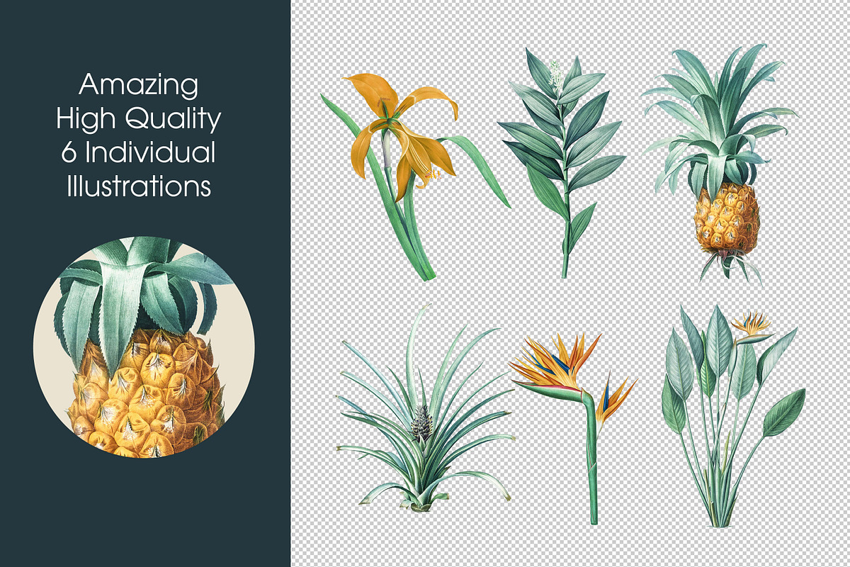Ananas Mania Seamless Pattern, a Pattern Graphic by PrintyleStudio (Photo 4 of 21)