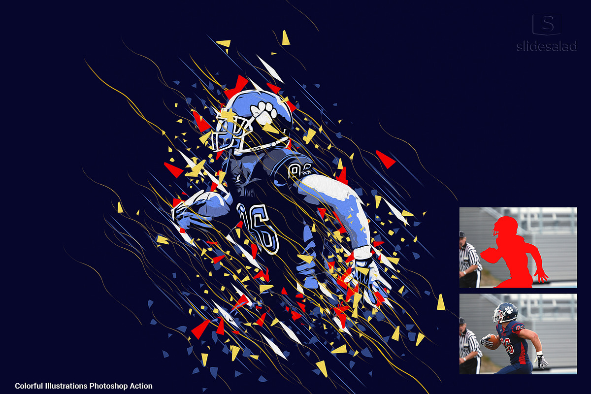Illustrations Art Photoshop Action, an Action Add-On by SlideSalad (Photo 2 of 25)