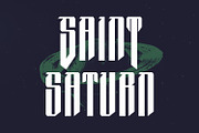 Starroz Futuristic Display Font, a Slab Serif Font by Maulana Creative (Thumbnail 2 of 7)
