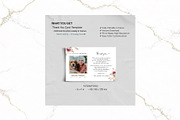 Funeral Thank You Card Canva FR008, a Card Template by TyphoonStudio (Thumbnail 2 of 6)