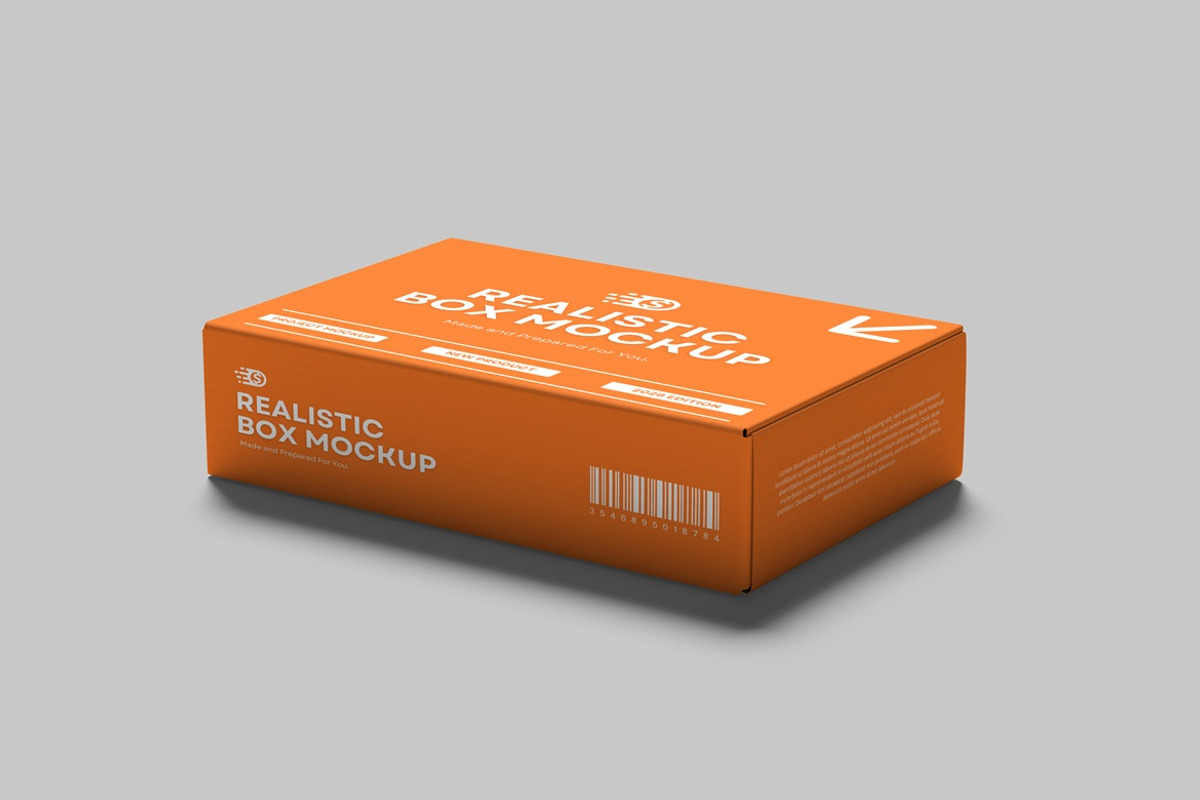 High Quality Box Mockup, a Packaging Mockup by AndikaGraphic (Photo 5 of 5)