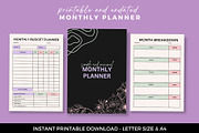 Elegant Monthly Planner, a Templates & Theme by Elegant_Studio44 (Thumbnail 8 of 8)