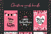 Valentine's Day bundle, a Background Graphic by Cozy pattern shop (Thumbnail 7 of 10)