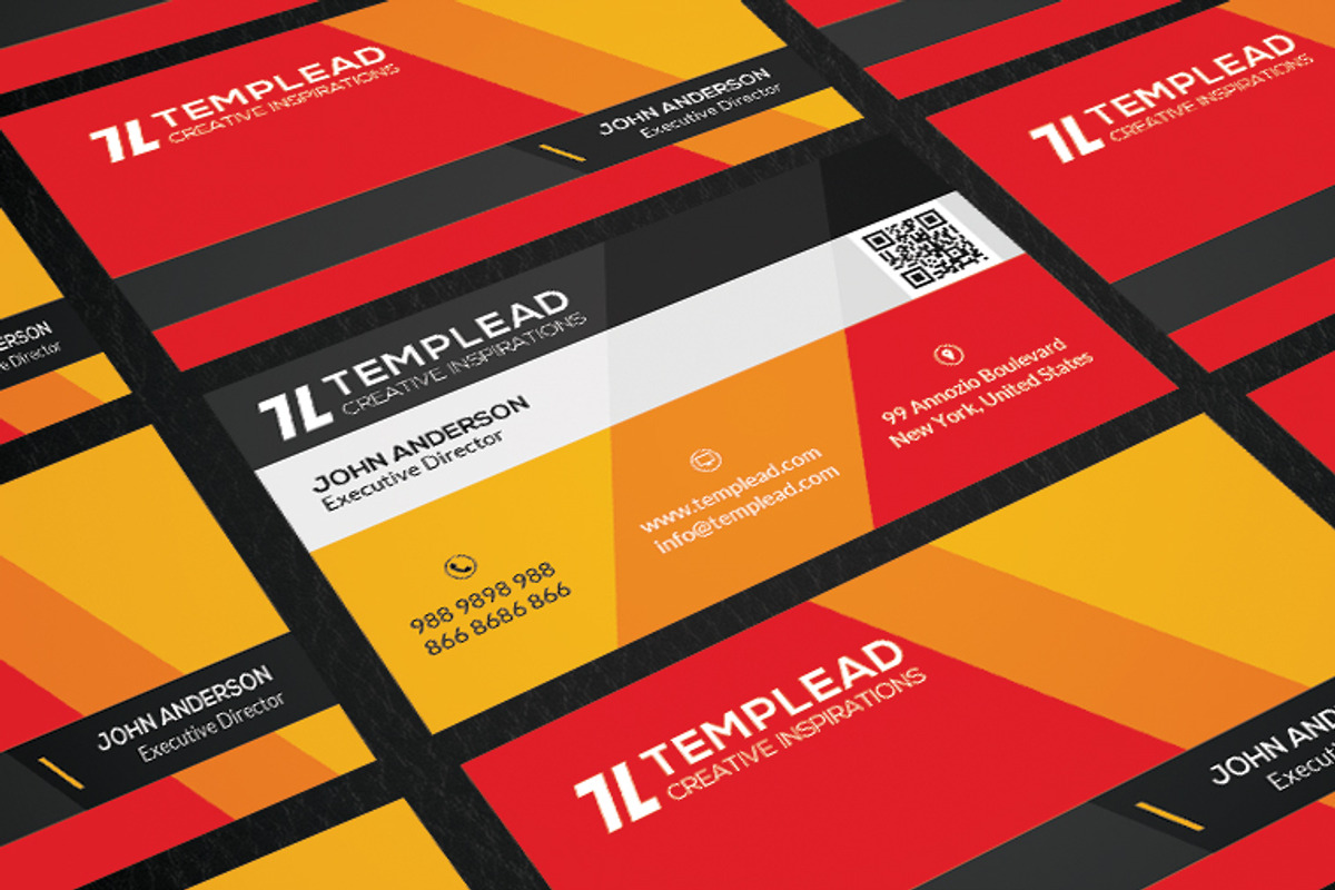Corporate Business Card CM181, a Business Card Template by annozio (Photo 3 of 3)