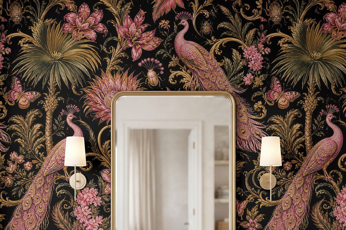 Luxury Bathroom Wallpaper Mockup PSD, a Household Mockup by 1001 mockups (Photo 10 of 11)
