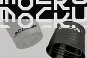 Metal Bucket Mockup, a Household Mockup by hiddemaru (Thumbnail 3 of 4)