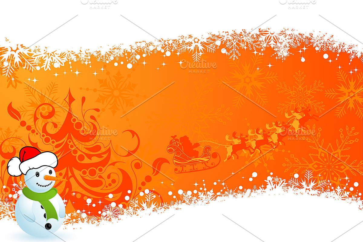 Christmas and New Year Backgrounds, a Decorative Illustration by TAlex (Photo 5 of 6)