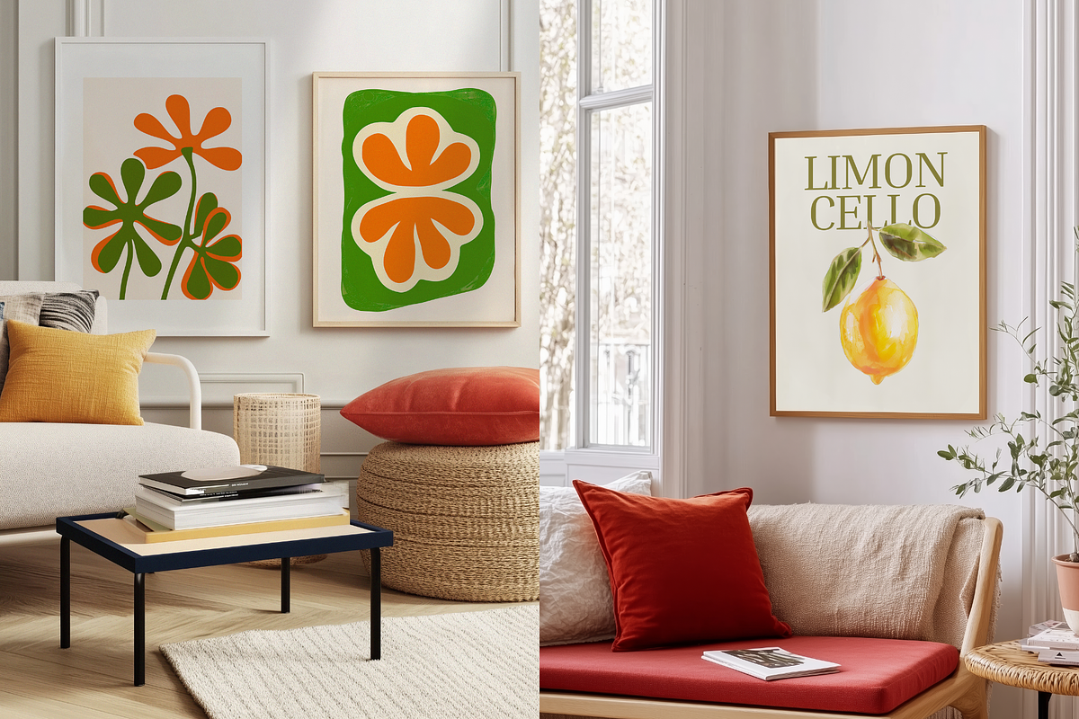 85 MIXED PRINT GALLERY, a Background Graphic by Ann Creative (Photo 3 of 10)