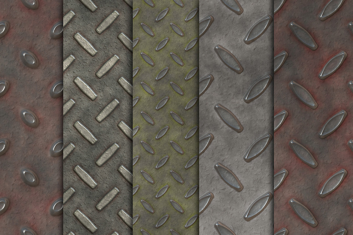 Diamond plate textures 2, a Texture Graphic by dotstudio (Photo 3 of 10)