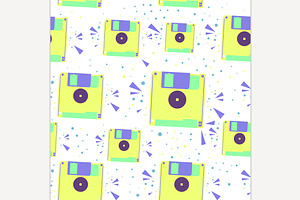 Y2K Seamless Pattern