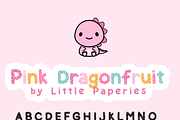 Pink Dragonfruit, a Script Font by Little Paperies (Thumbnail 2 of 5)