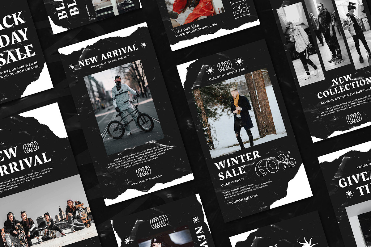 Mozath - Instagram Templates, a Social Media Template by Rakyu (Photo 2 of 8)