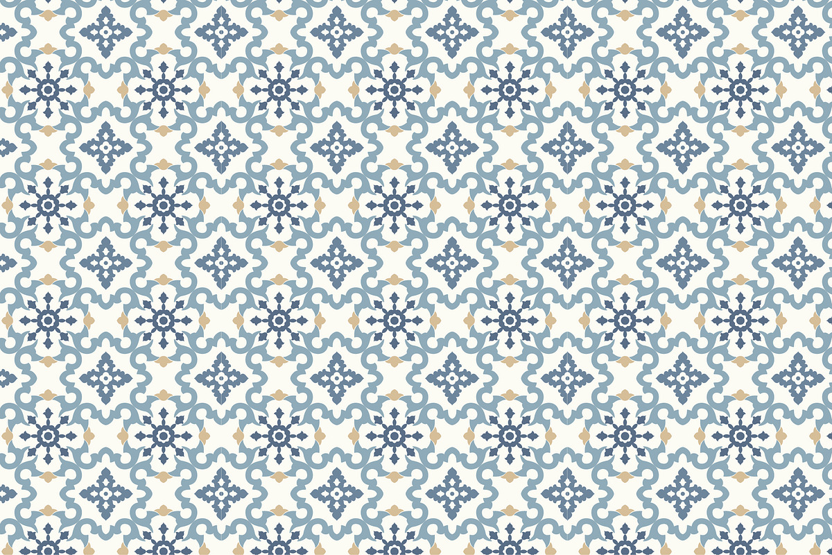 Arabic ornamental seamless patterns, a Pattern Graphic by Alonka's Illustrations (Photo 4 of 7)