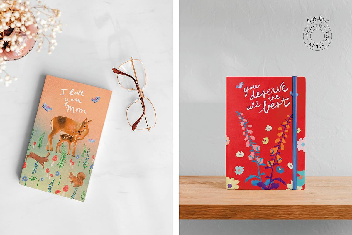 Dear Mom Collection, an Animal Illustration by Sara Zanello (Photo 9 of 12)