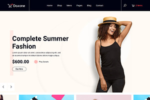 ECommerce HTML Template - Daxone