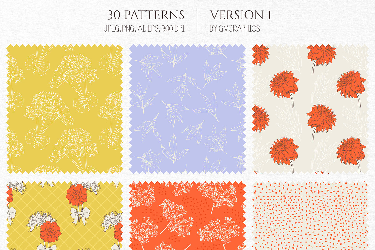 Lush Vol. 1 Collection, a Seasonal Illustration by GVGraphics (Photo 5 of 21)