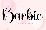 Barbie, a Handwritten Font by InermediaSTUDIO (Thumbnail 1 of 8)