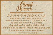 Eternal Monarch | Handwritten, a Handwritten Font by Aveni Letter Type (Thumbnail 10 of 10)