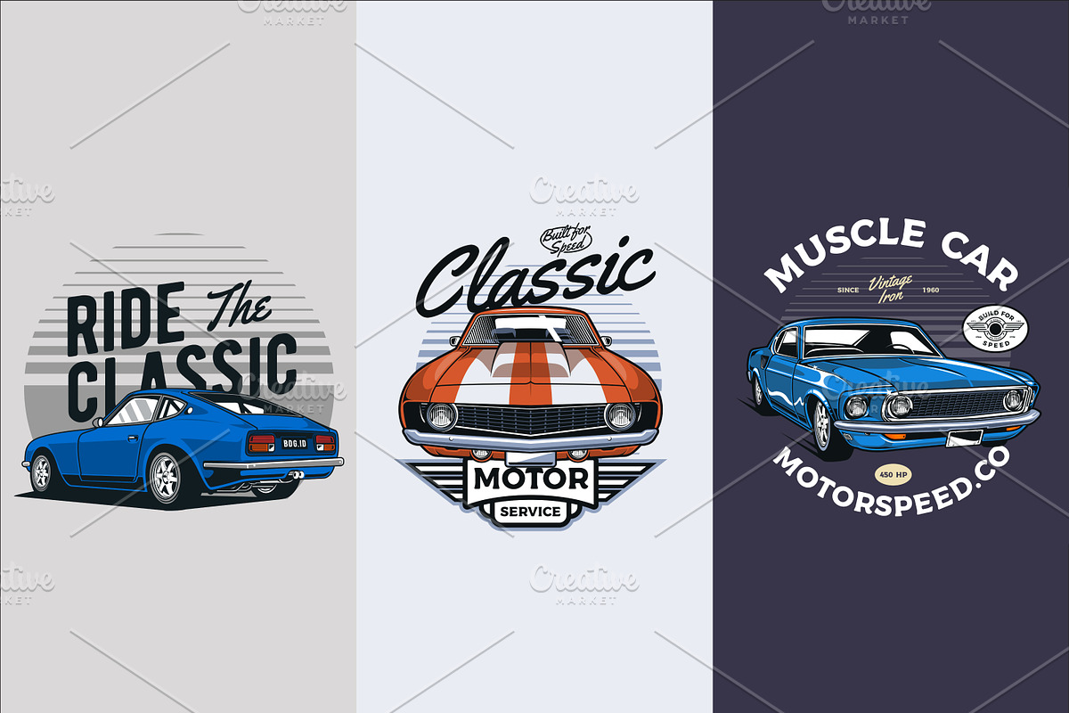 Ultimate Cars Collection, a Transportation Illustration by The BolzStudio (Photo 3 of 50)
