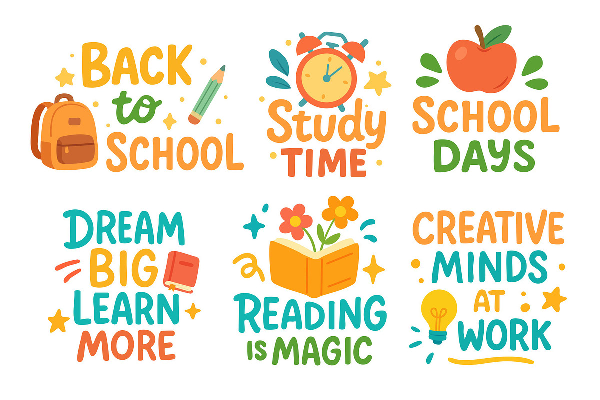 Back to School Bundle, an Education Illustration by ananastya (Photo 5 of 7)