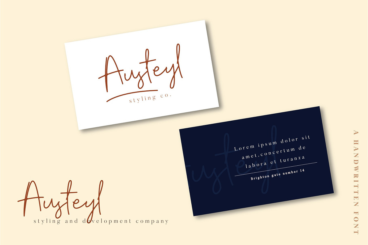 Richie Youthfield - Signature Font preview 5