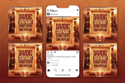 Davidic Covenant Church Flyer Templa, a Social Media Template by church flyer templates (Thumbnail 8 of 10)