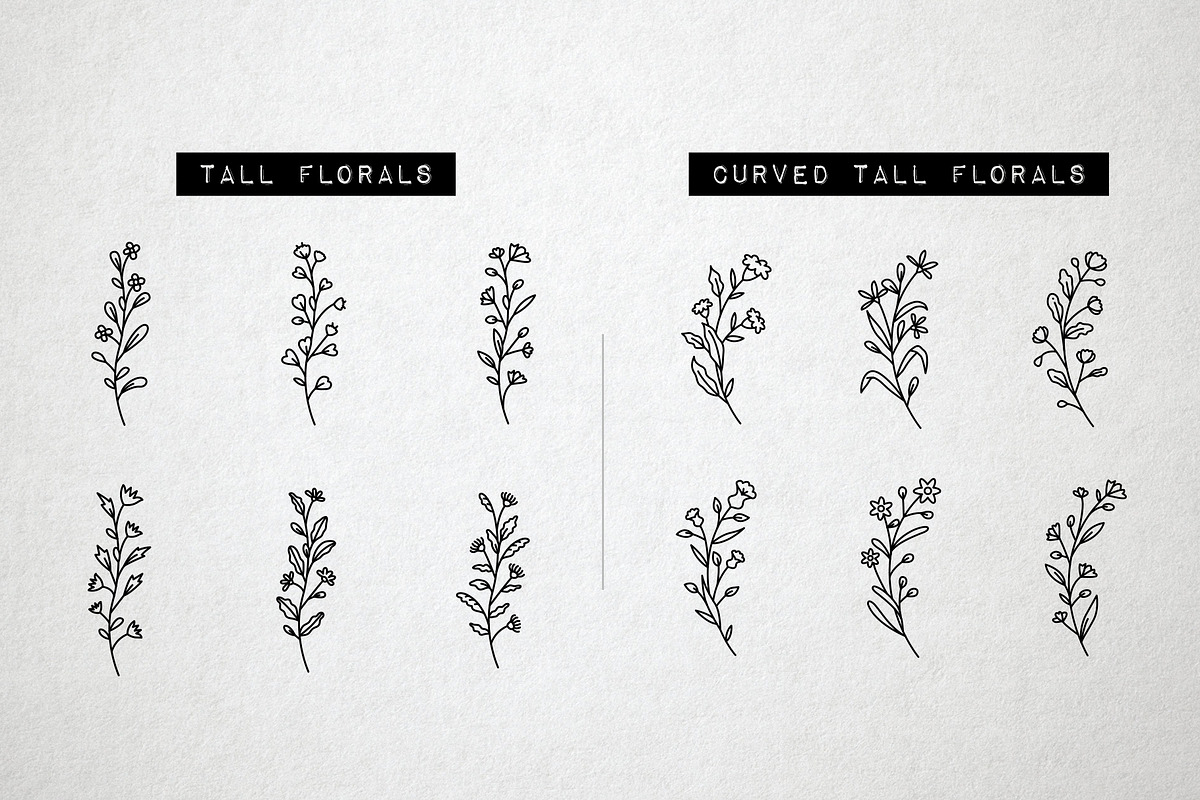 60 Flower and Floral Icons - Vol 2, an Outline Icon by Hatch Design Workshop (Photo 9 of 10)