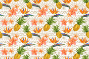 Bright pineapples patterns set, a Pattern Graphic by Julia Bilenko (Thumbnail 3 of 6)
