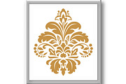 Damask graphic ornament. Floral desi, a Decorative Illustration by RODINA (Thumbnail 3 of 3)
