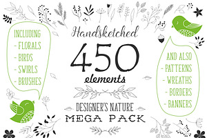 Designer's nature mega pack!