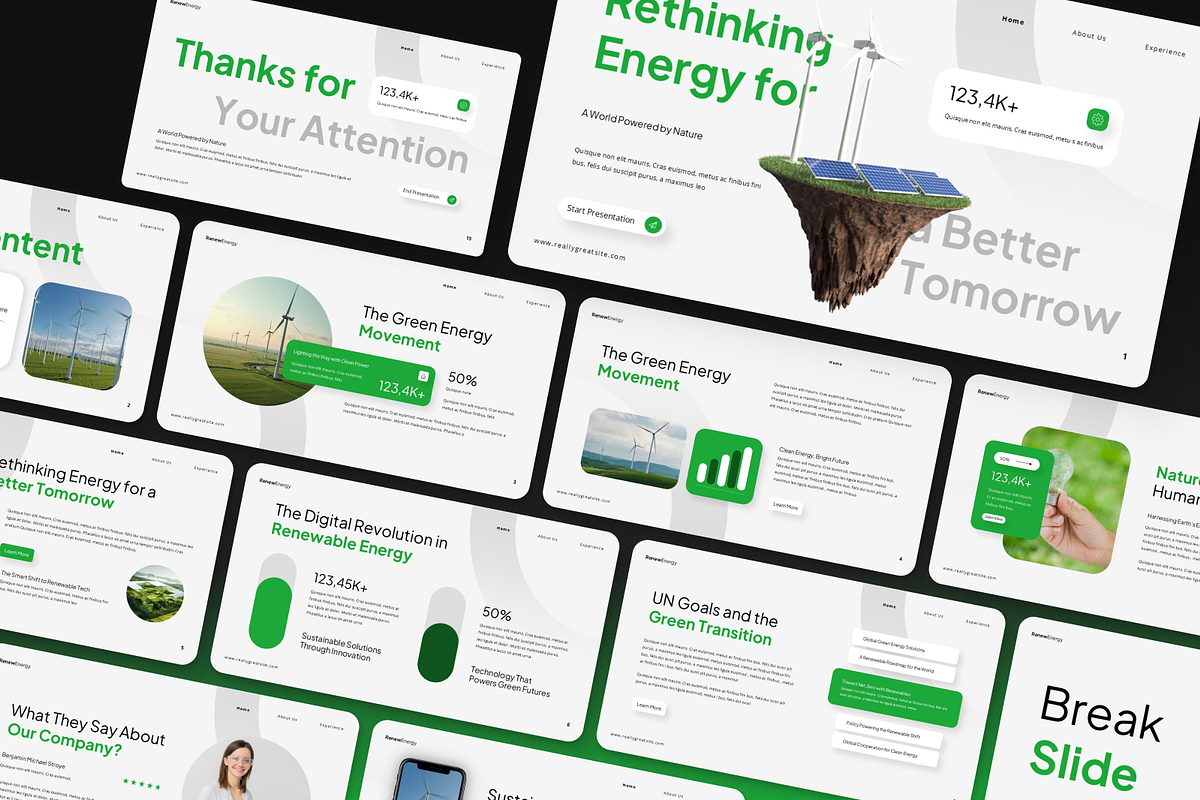 Renewable Energy Keynote, a Presentation Template by Annora Studio (Photo 6 of 7)