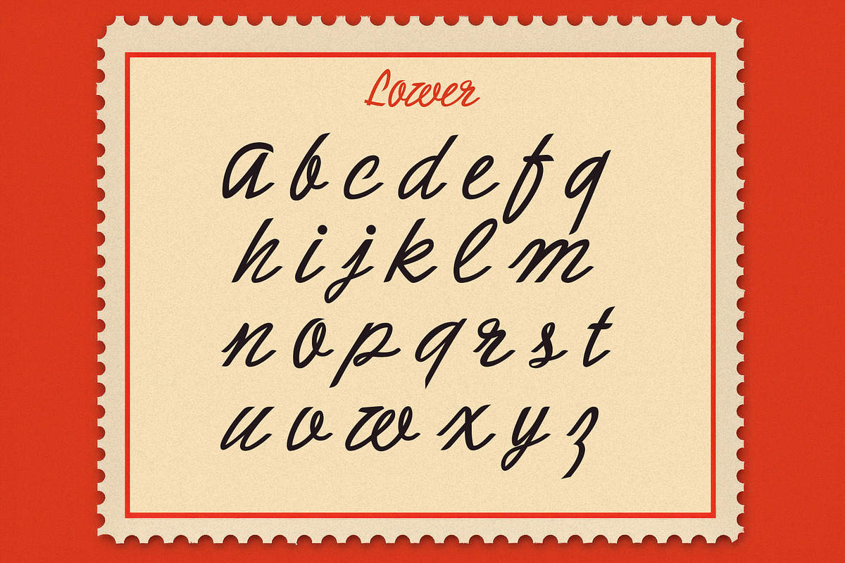 Moskovi Script - Soviet Typeface, a Script Font by HipFonts
