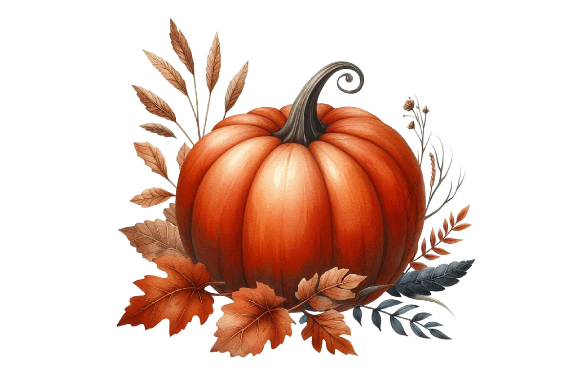Watercolor Autumn Sublimation, an Illustration by Designking (Photo 4 of 4)